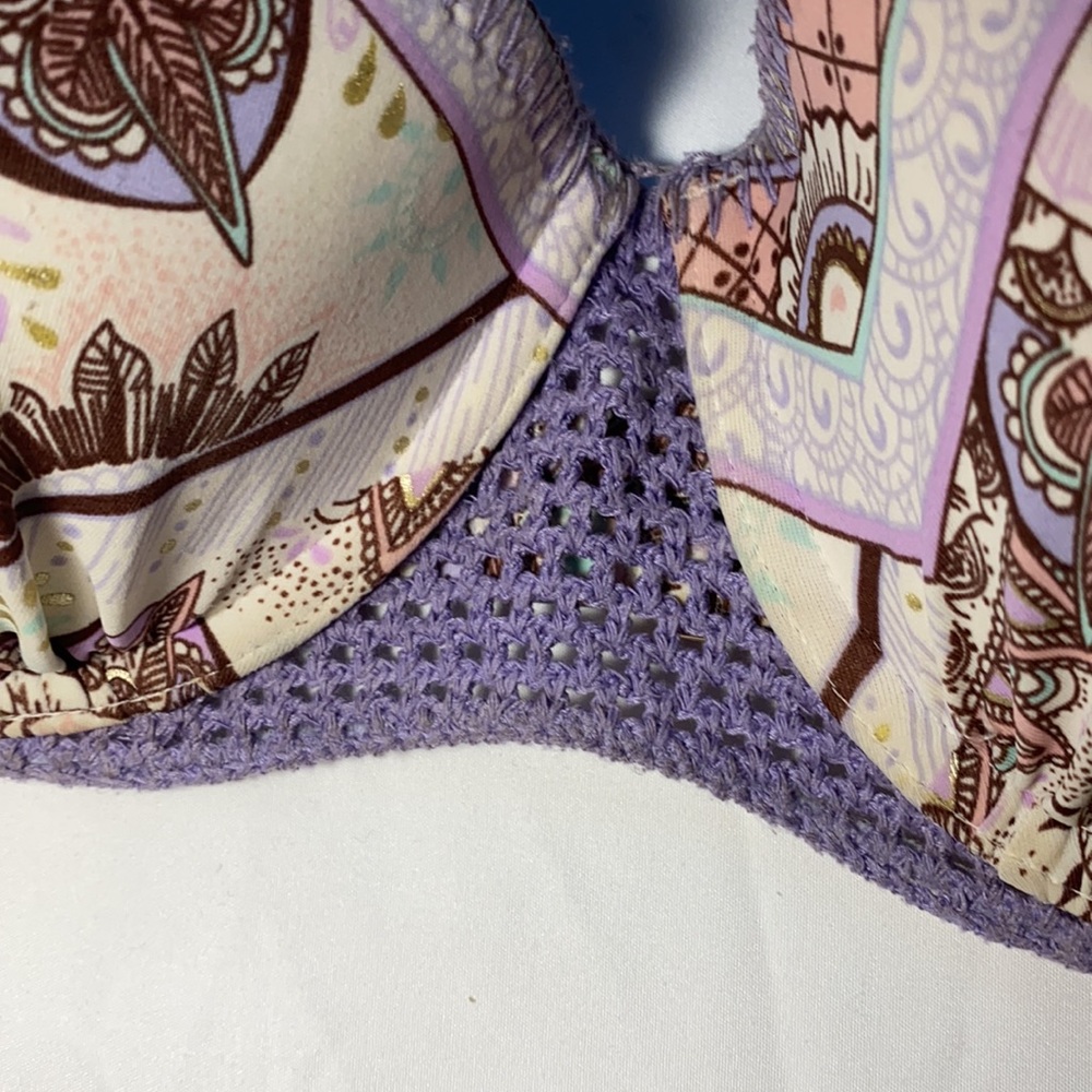 Vs - Patterned Strapless Bikini Set - image 4